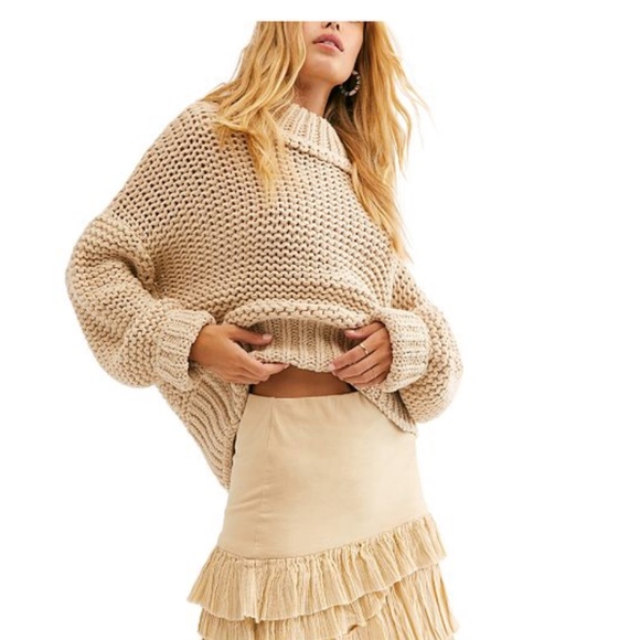 Free People Sweaters - Free People | My Only Sunshine Cowl Neck Sweater